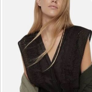 🖤Chic + Effortless Linen Top -- Daniel Rainn For Anthropologie 🖤